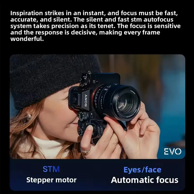 VILTROX AF 85mm F2.0 EVO 풀 프레임 자동 초점 대형 조리개 카메라 렌즈 E 니콘 Z 마운트 A7IV A7C ZV-E1 FX3 A9III