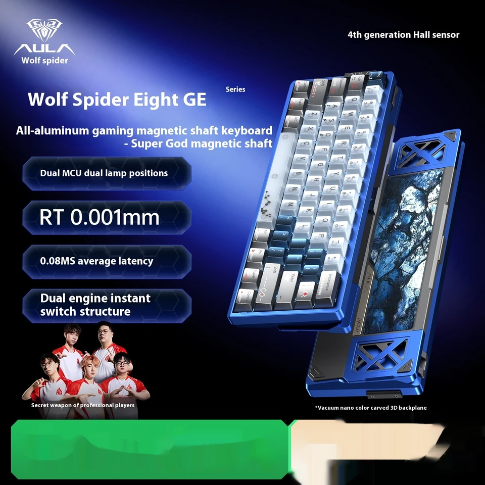 AULA AG60 Pro/MAX Mechanical Keyboard Magnetic Switch Wired 8000Hz