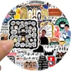 50PCS Friends TV Show Letter Classic Vintage Paster Toy Funny Decal Scrapbook Guitar DIY Phone Laptop Sticker Kids Gift 3
