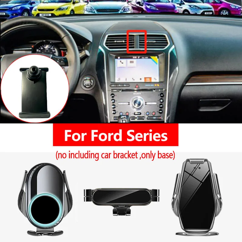 Car Phone Stand Adjustable Mount Dedicated Car Air Vent Clip Ball Head