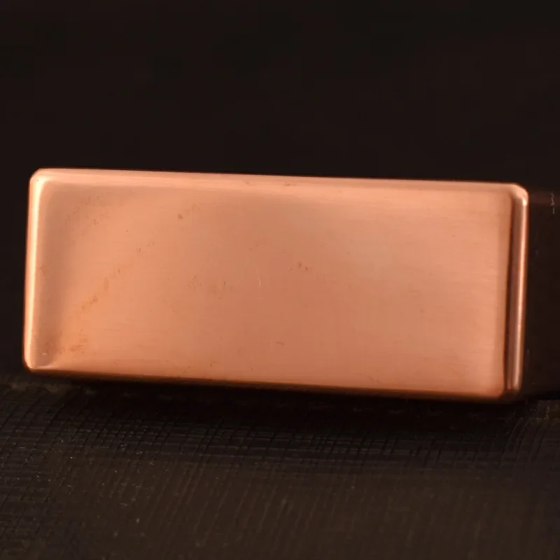 Heavy Trench Red Copper Body Thickened Kerosene Lighter Red Copper Inner Liner Grinding Wheel Ignition Smoking Accessories 250g 5