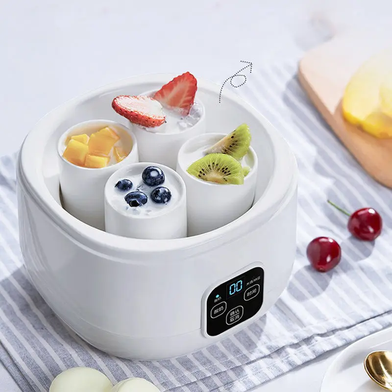 Automatic Mini Yougurt Maker Home Yogurt Maker electric yougurt machine mini yougurt maker with Stainless Steel Strainer Liner f