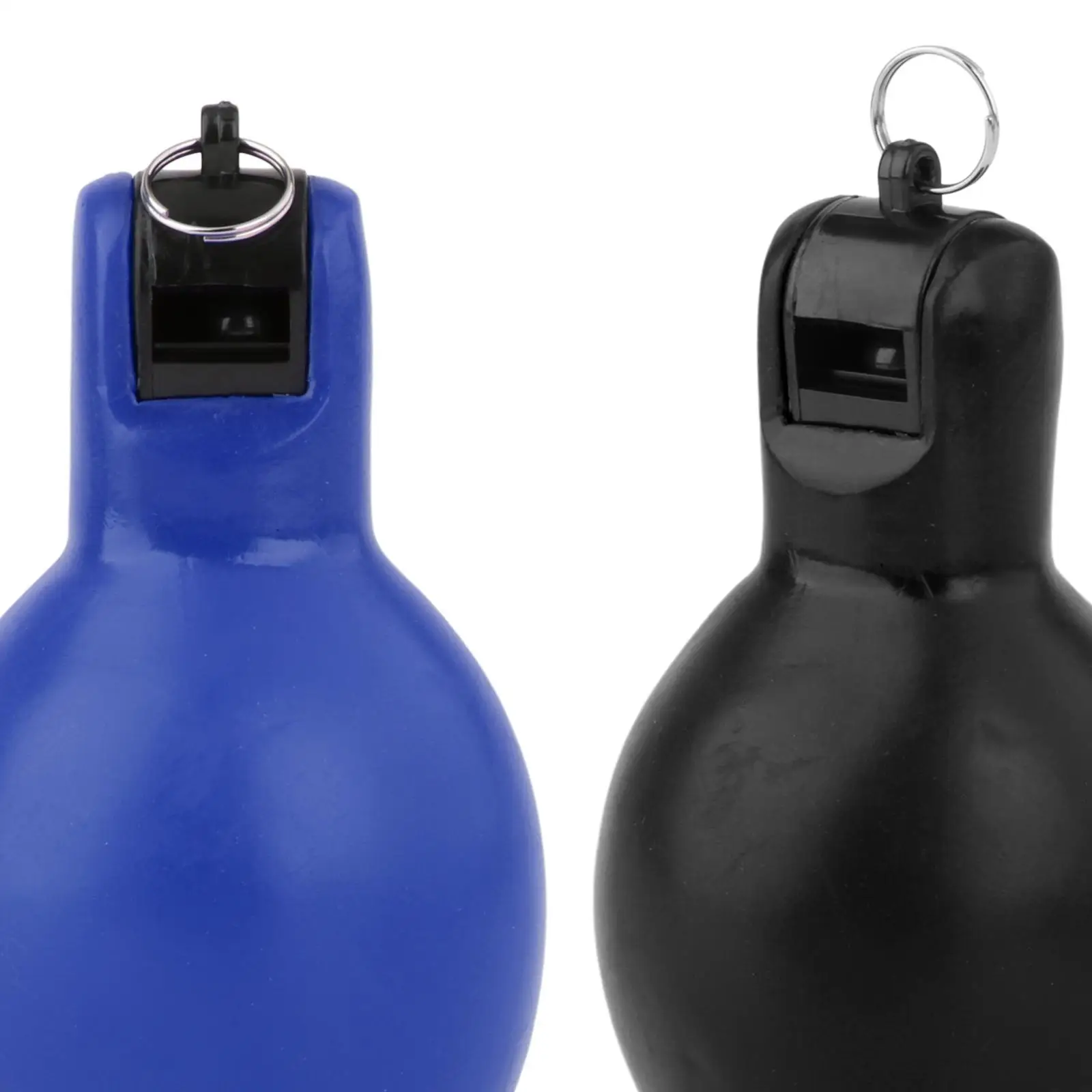 2x Hand Squeeze Whistles Sports Whistle Handheld Manual Coaches Whistle Trainer for Camping Training Basketball