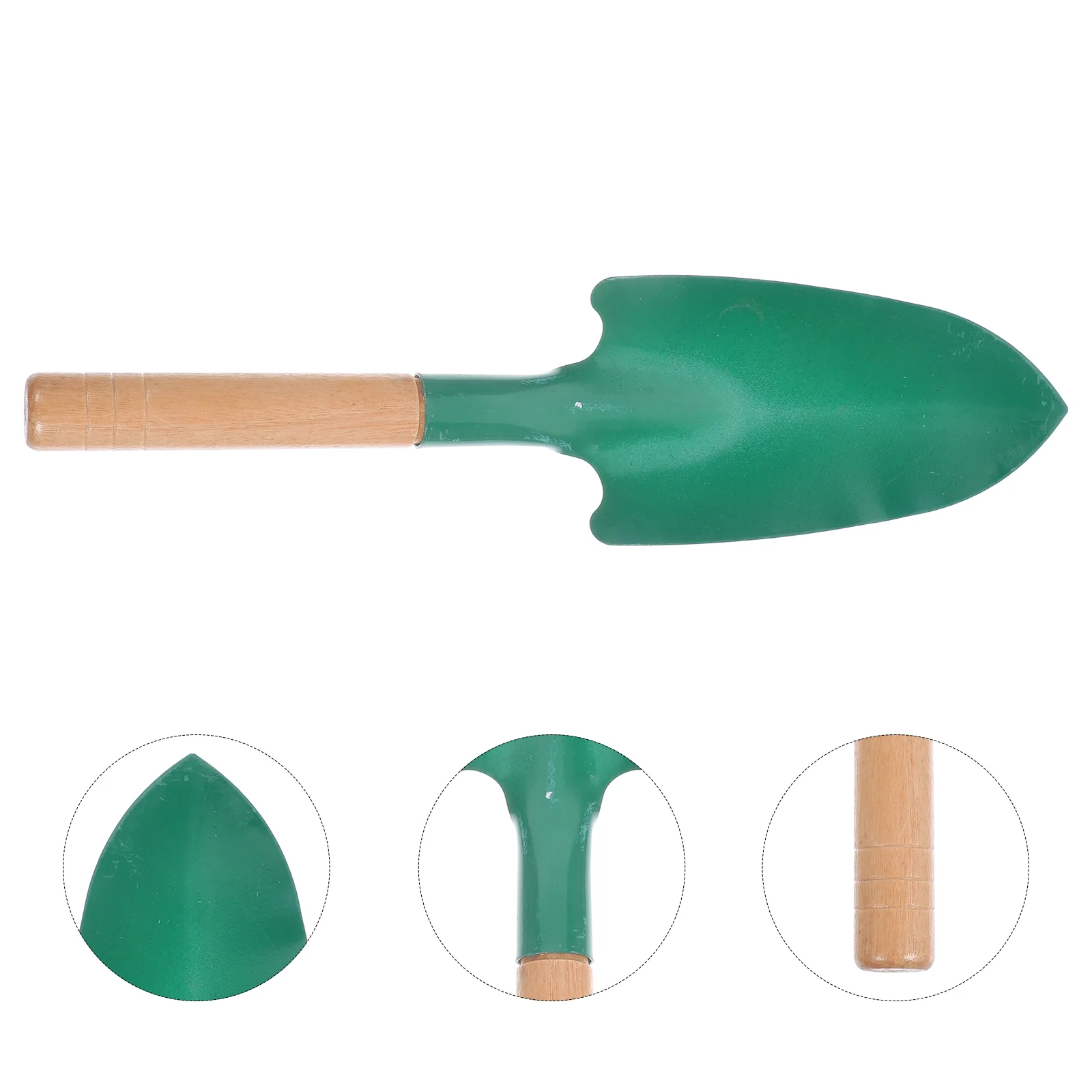Metal Handheld Trowel Homegrown Gardening Tool Flowerpot Break Spade Scoop for Garden Plant 2Pcs