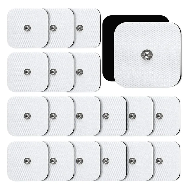 50/100PCS TENS Electrode Pads Gel Patch For Pulse Physiotherapy Massager Digital Nerve EMS Muscle Stimulator Electrode Stickers