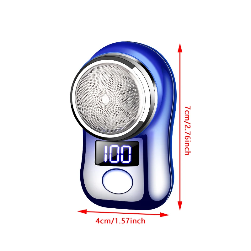 Electric Shaver Portable Razor Man Travel Wet And Dry USB Rechargeable Painless Trimmer Face Beard Razor For Men electric shaver