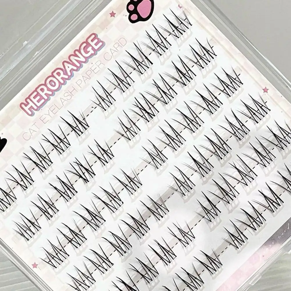 Wimpernverlängerung mit großer Kapazität, professionelle individuelle Cluster-DIY-Wimpern, natürliche falsche Wimpern, Make-up-Produkte ﻿ – Detail 14