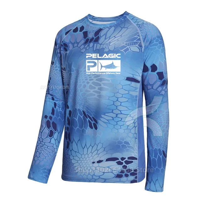 Pelagic Fishing Shirts Outdoor Sun Protection Fishing Clothes
