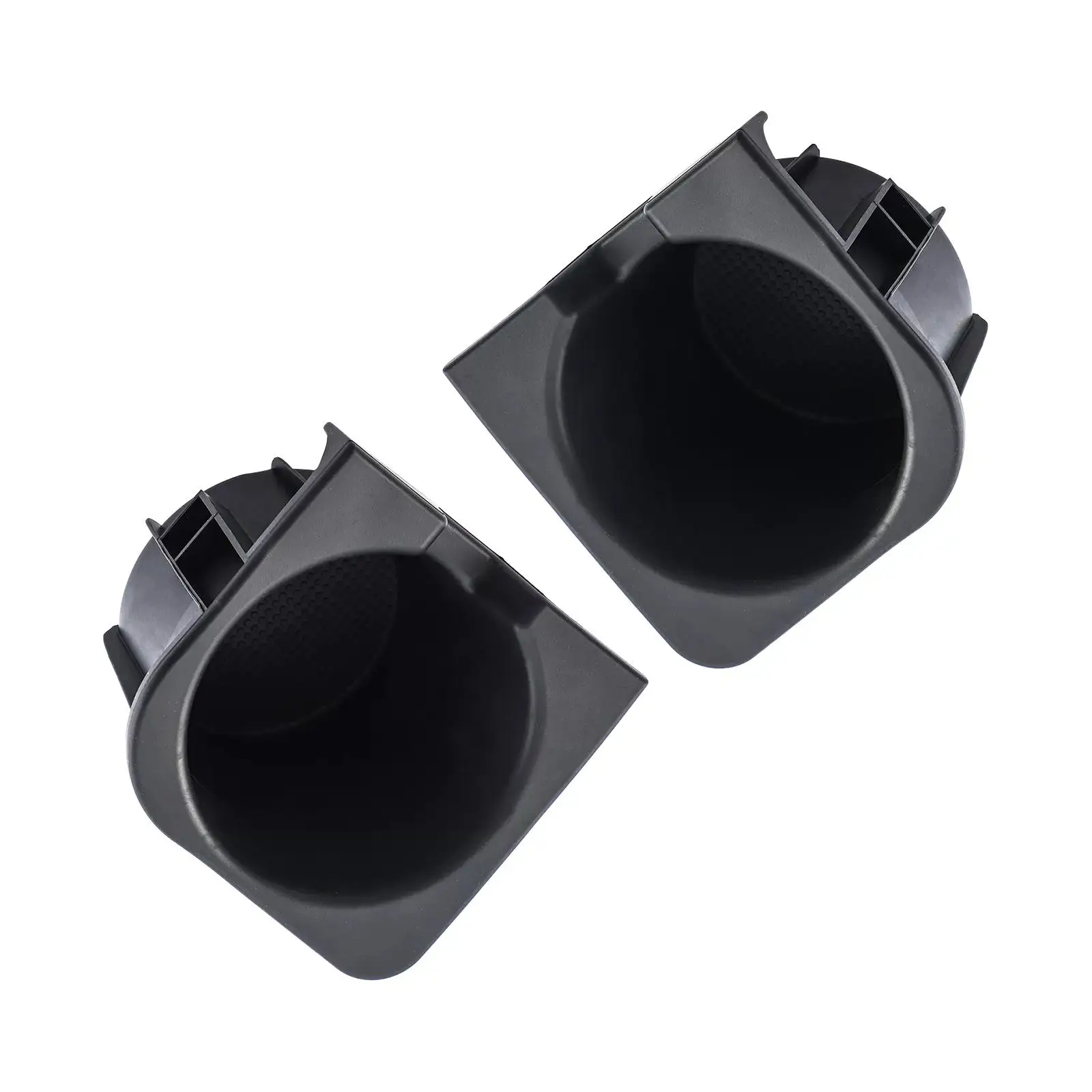 2 Pieces 66992-04012 Black Premium Car Cup Holder Inserts for 2005-2017