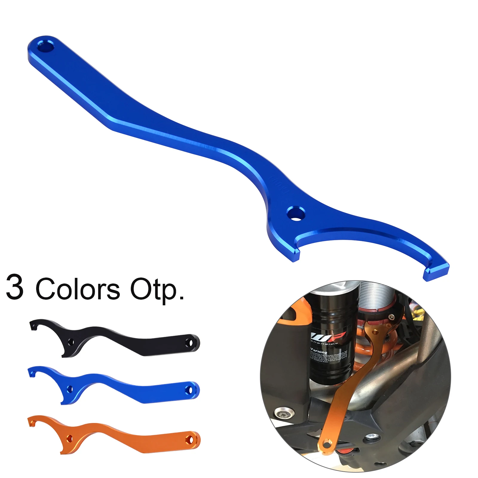 NiceCNCMotorcycleRearDampingShockSpannerWrenchToolForHusqvarna