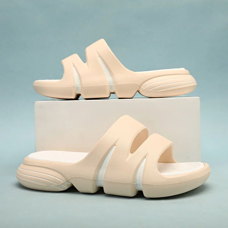 Pantofole antiscivolo da uomo Pantofole antiscivolo per interni ed esterni, comode con cursori in morbida schiuma con suola spessa_voghion.com