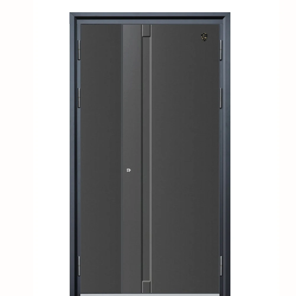 Wholesale Price Modern House Entry Security Doors Front Home Entrance Exterior Steel Main Gate Door for Villa 6
