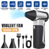 130000RPM Mini Violent Blower Portable Turbo Jet Fan Handheld High Speed Air Blower Dust Cleaner Car PC Keyboard Cleaning Tool 1