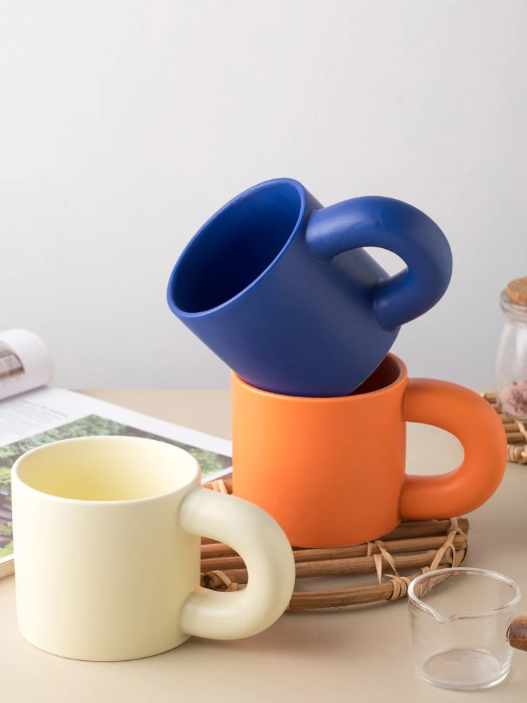 Lot de 2 mugs en grès émaillé réactif, obidos Couleur gris Am.Pm | La Redoute