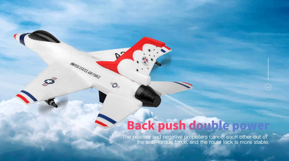 VOLANTEXRC Avion télécommandé F4U Corsair V2 prêt à voler pour débutants