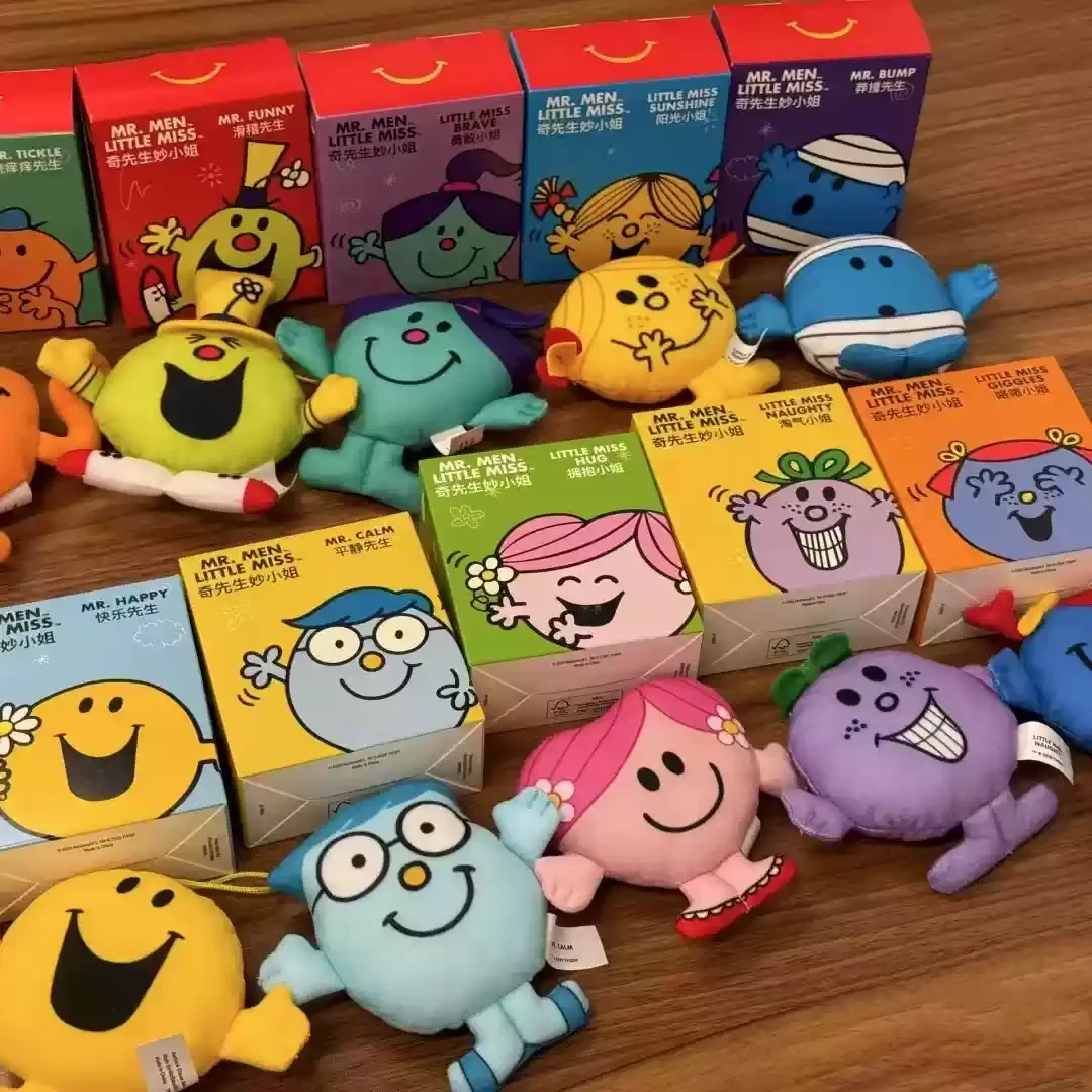MR. MEN LITTLE MISS エアタグケース Mr. Men and Little Miss AirTag Charm Mr.Tickle smiley face