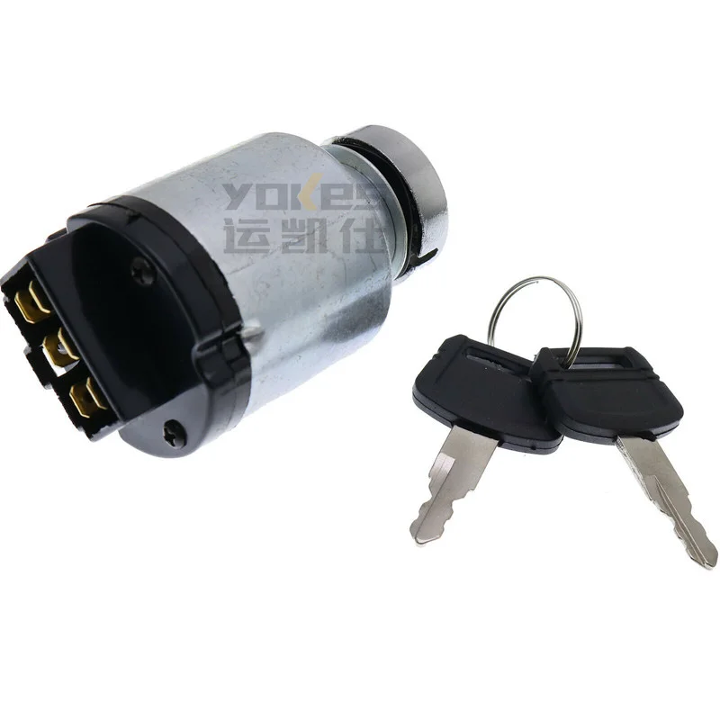 굴삭기 부품 EX200-2 EX200-3 EX200-5 스타터 점화 스위치, 히타치용 2 키 4250350
