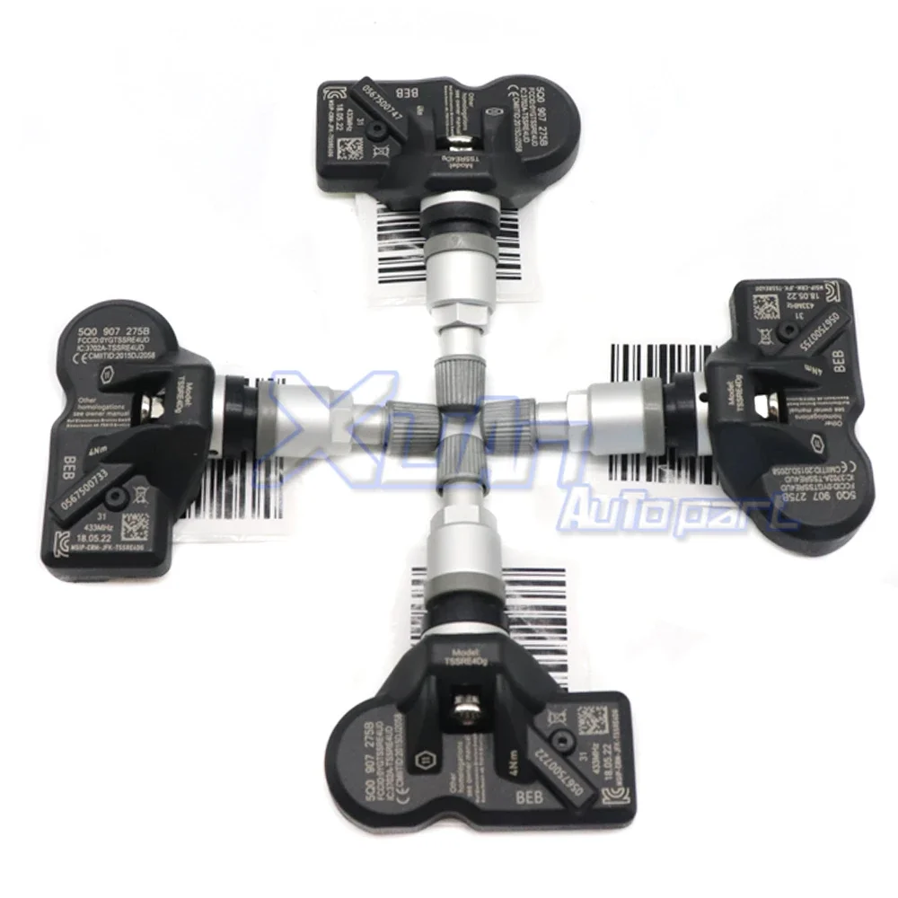 Ÿ̾ з  ͸ ý, TPMS , ٰ Ƽ  Ʋ ĻƮ ÷ 433MHz, 5Q0907275B, ǰ