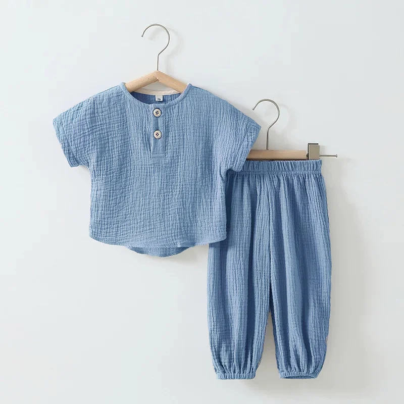 Organic Cotton T-Shirt & Pants Set 3
