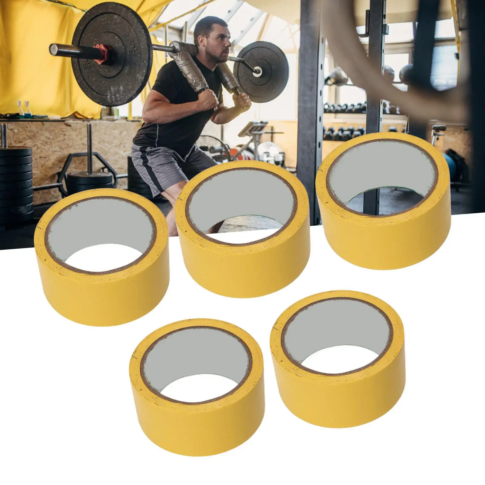 Basketball Court Floor Tape for gymnasium and Sports Flooring