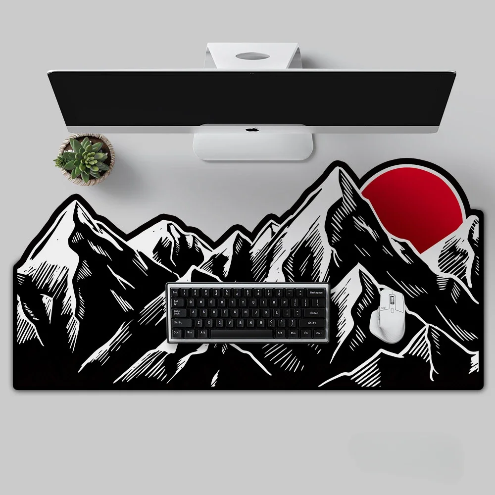 

E-Sports Mouse Pad Bedroom Oversized Table Mat Game Accessories Thickened Table Matching Boys Leather Non-Slip Anime Table Mat