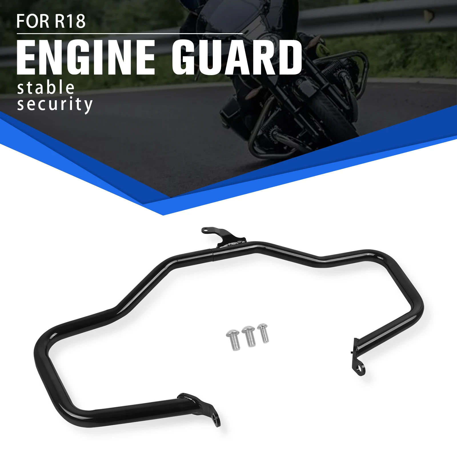 Motorcycle Highway Crash Bars Engine Guard Bumper Stunt Cage Protector For BMW R18B R18TC R18 Classic TC R18 B R 18 B-motorcycle accessories