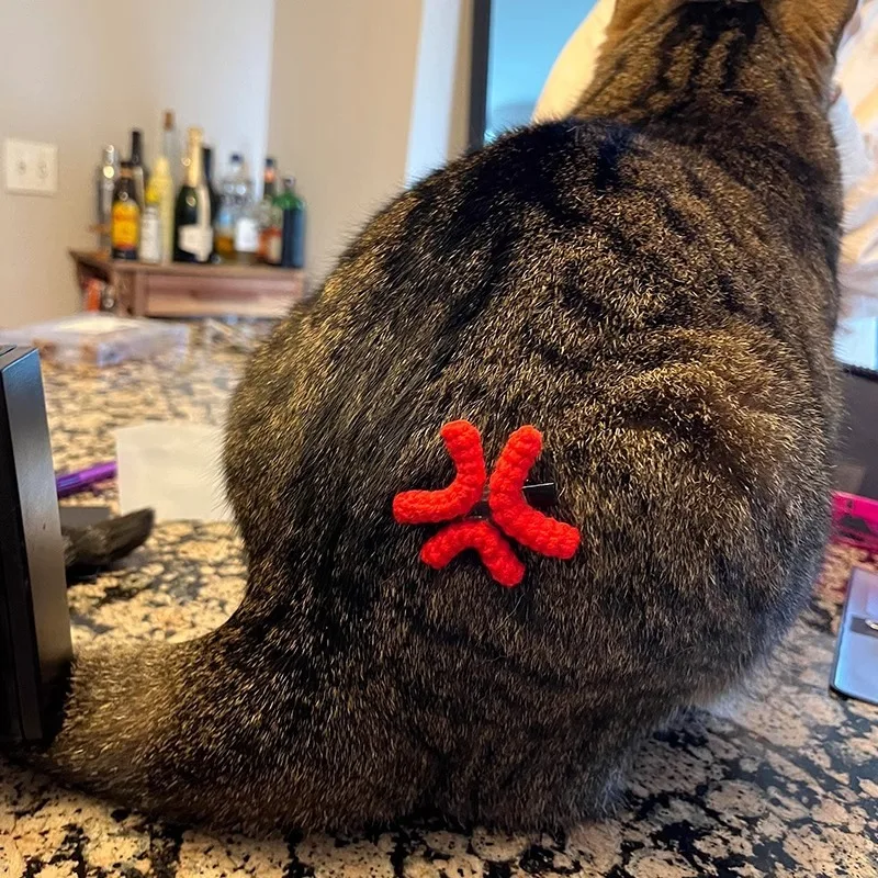 Break Two-Dimensional Angry Hairpin Angry Creative Funny Hairpin