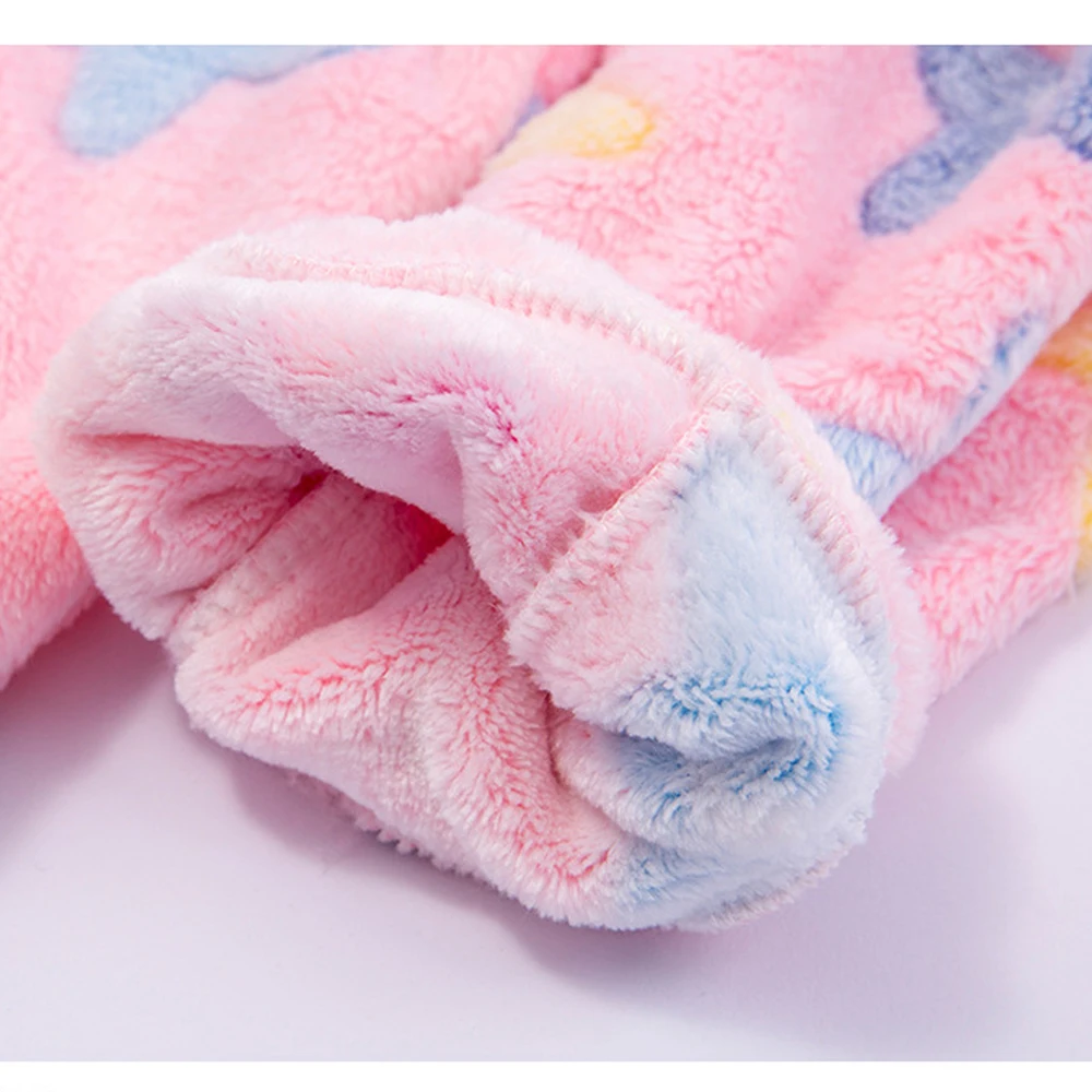 Children's Pajamas For Boys Girls Baby Rompers Baby Kid Flannel Sleeping Clothing Spring Autumn Thickened Onesie Crawling Suits