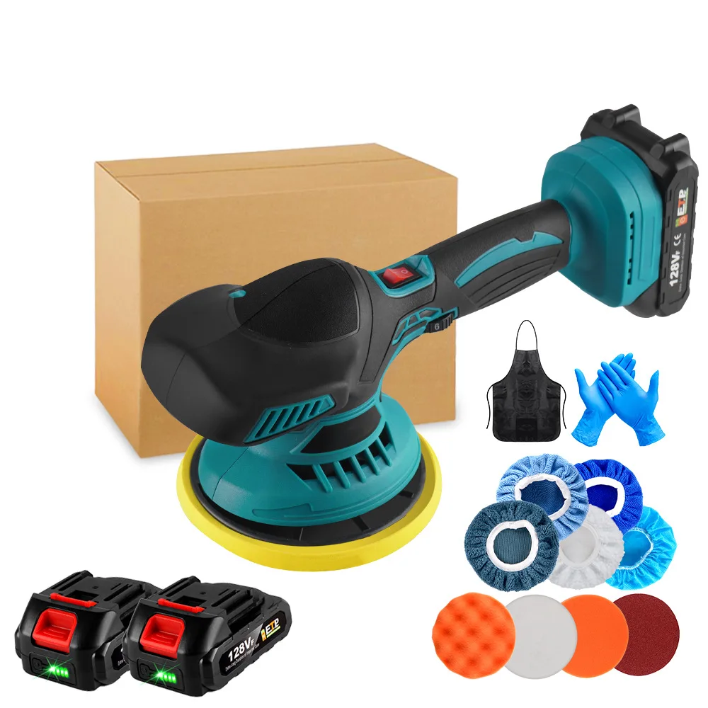 21V Car Polishing Machine Auto Polishers Sander ing Waxing Machine Wireless Lithium Battery Variable Speed Polisher
