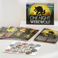 One Night Ultimate Werewolf Strategy Board Game Fun Paper Experience Bonus Roles Edition Deck for Home Party Playing Cards 1