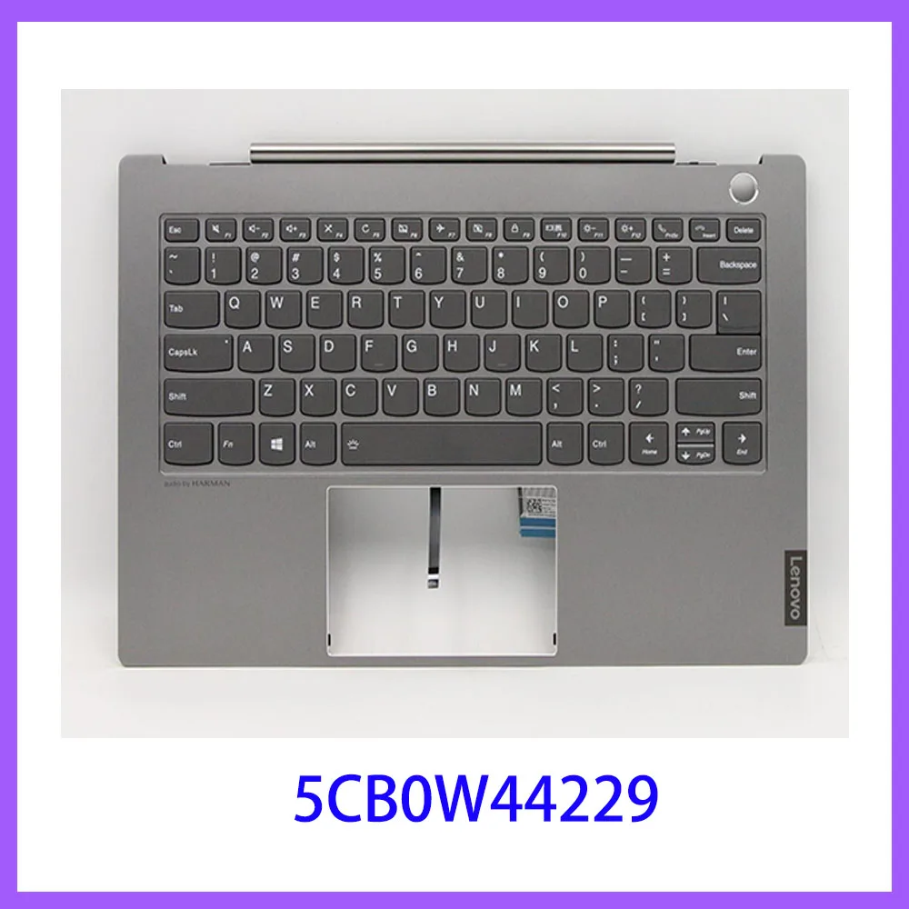 

5CB0W44229 новый оригинальный чехол для клавиатуры lenovo thinkbook 14s-IML 14S-ARE с подсветкой и антенной Wi-Fi