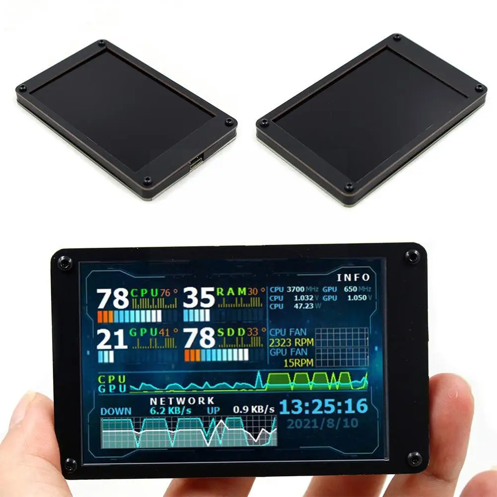 USB  ÷ 3.5 ġ IPS DIY ǻ µ ͸ CPU, GPU RAM HDD ũ ̴ ITX ̽ AIDA6 J8T7