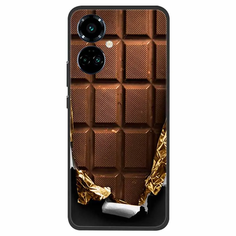 Tecno Camon 19 Shockproof Soft Silicone TPU Back Cover - Cute Design