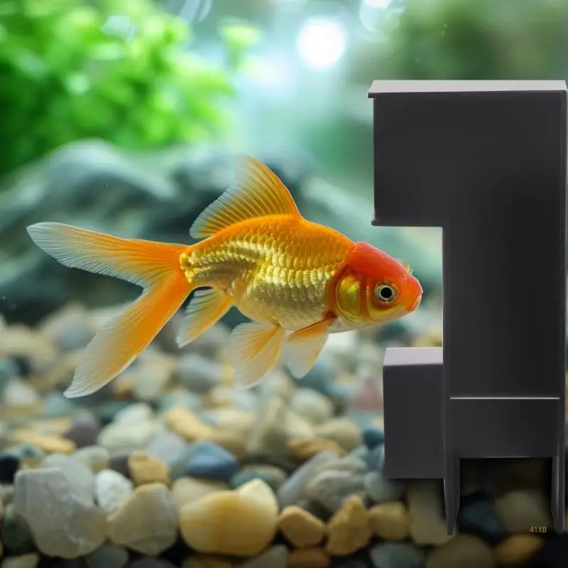 41XB Fish Hideouts for Aquarium Decoration Aquarium Undergravel Fish Tunnel Cave for Tanks