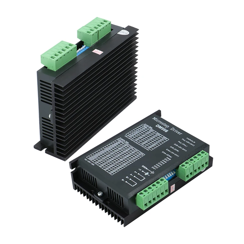 20-50VDC 4.2A Digital DM542 dc 20-50v 5.6A DM556 Stepper Motor Driver Fit 2-Phase Nema 17 Nema23 Engine for CNC 3D Printer stepper motor driver dc motor driver