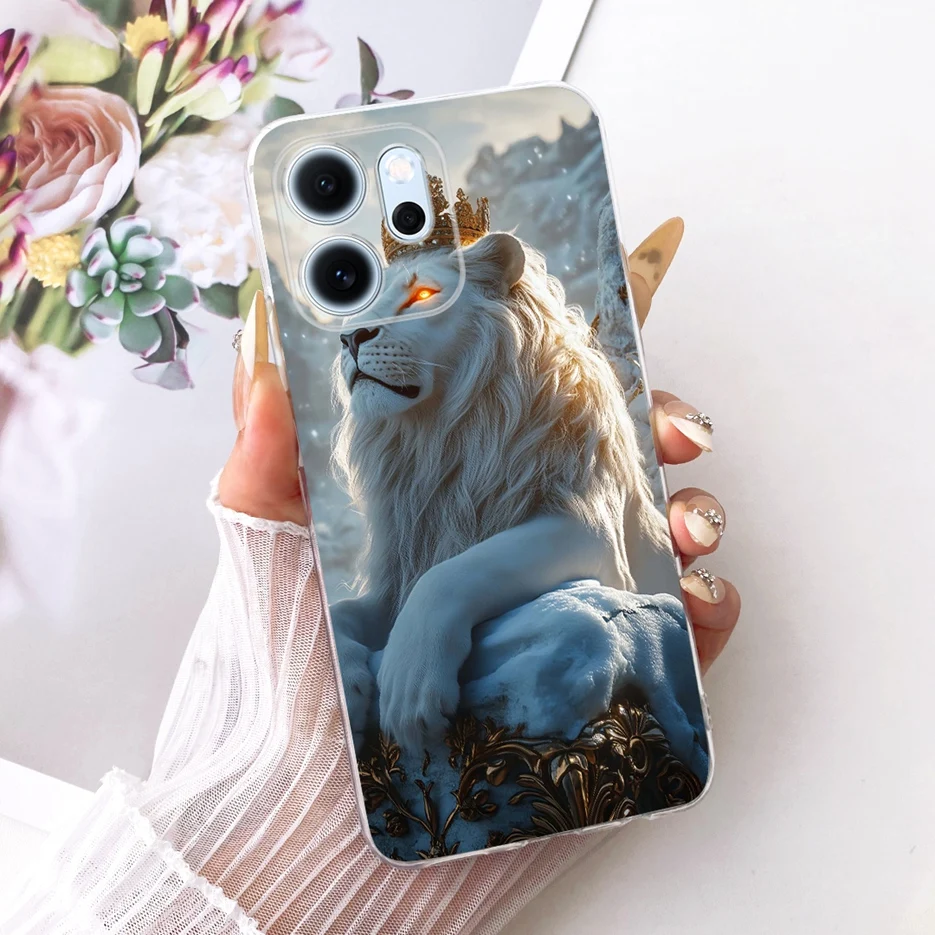 Colorful Flowers Painted Soft Slim Phone Case Cover