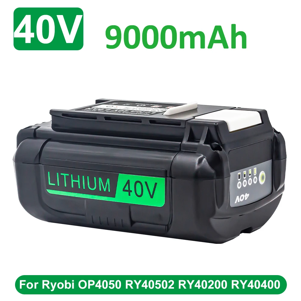 

Литий-ионный аккумулятор для электроинструментов, 40 в, 9000 мАч