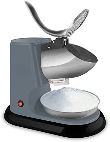 

Shaver,Shaved Ice Machine Strong Powerful For Home&Commercial Use,Steel Ice Crusher With Dual Blades&Lips,Higher Ice Out