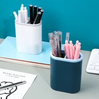 Creative Multifunctional Pen Holder Makeup Desktop Office Organizer Cosmetic Storage Supplies 4