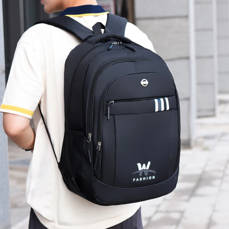 15.6-inch laptop backpack | stylish and spacious backpack with adjustable shoulder strap and mesh pocket | ideal for school, tra