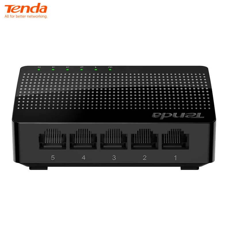Tenda Mini 5 Porte Desktop 1000 Mbps Switch Di Rete Gigabit Fast Rj45 Ethernet Switcher Lan Switching Hub Adapter Per Router