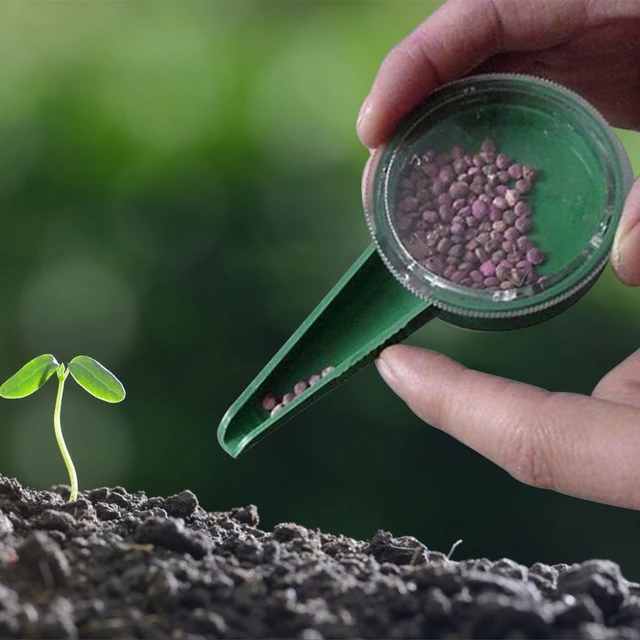 4Db/Beállított Vetőmagátültetés Puncher Műanyag Növényi Vetési Lyuk Lyukas Kézi Gyakorlati Ültetési Készlet Kertészkedőkészülékek - Image 3