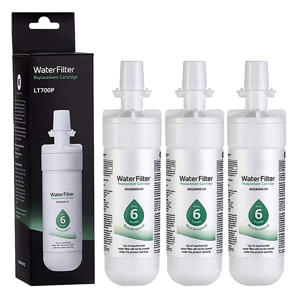 Replace LG LT700P Refrigerator Water Filter, Suitable Model ADQ36006101