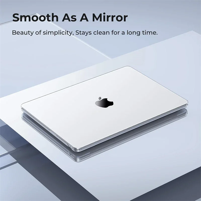 Crystal Clear Laptop Case for Macbook Air 13.6 M4 15 M3 Hard Cover Mac Book...