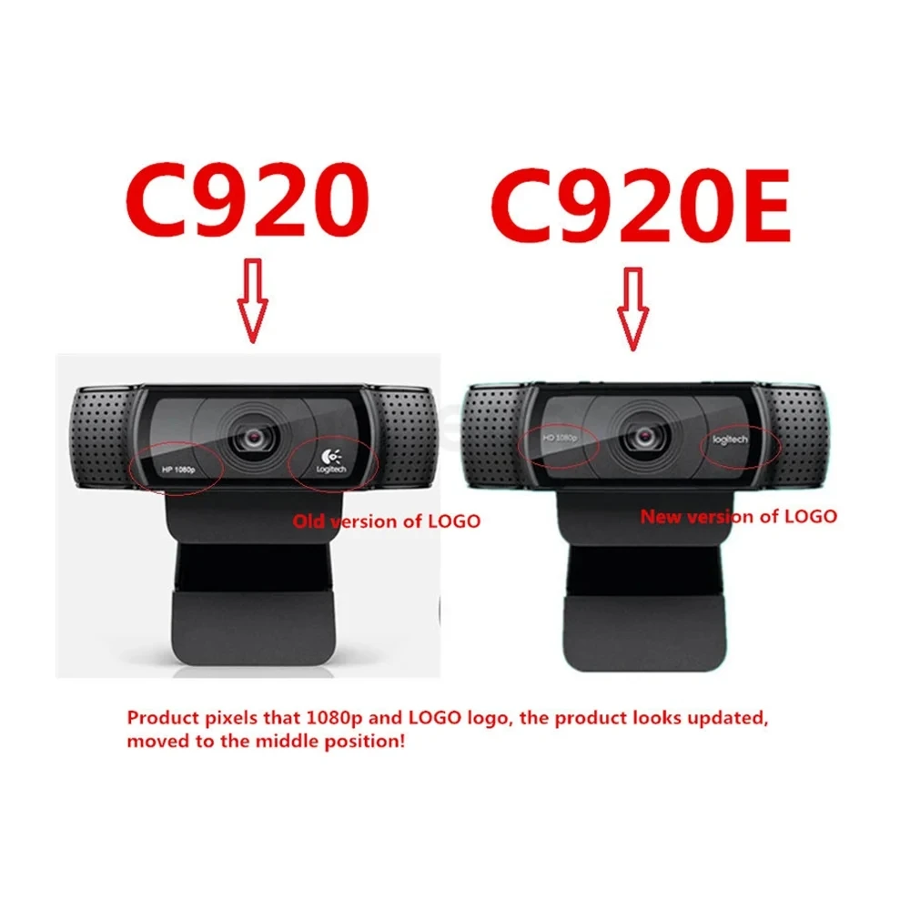 Logitech C920e HD 1080p Mic-Enabled Webcam Autofocus Camera Full HD Smart Chat Recording USB Smart Web Camera Video Recording 5