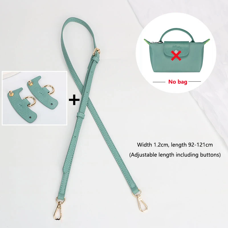 Genuine Leather Shoulder Strap Set for Crossbody Bag Transformation