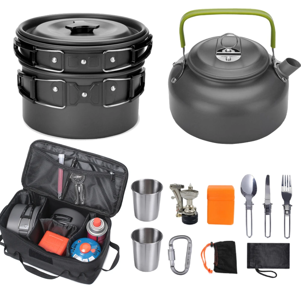 Camping Cooking Utensils Set Kitchen Utensils for Beach Barbecue  Backpacking - AliExpress