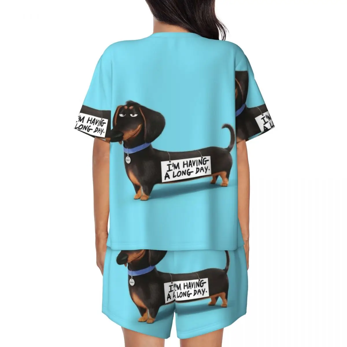 Xecao Pantalons De Pyjama Pour Hommes Chien Animaux De Compagnie Longs D Tente Avec Taille Cordon Et Poches V Tements Nuit Confortables La Maison D Tent