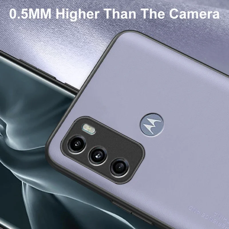 Luxury Leather Matte Phone Case Cover