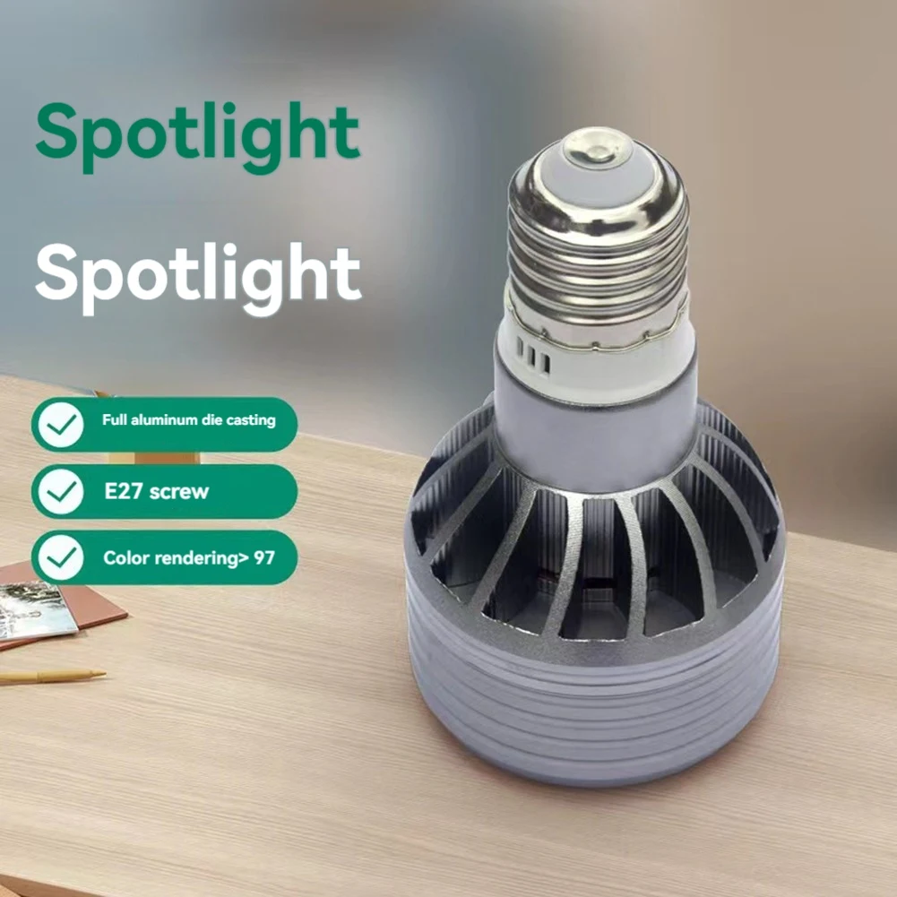 A74E-E27 줌 스포트라이트 조절 가능 Cobdimmable P20 LED 조명 다운라이트 식당/거실 바 카페 LED 스팟 조명